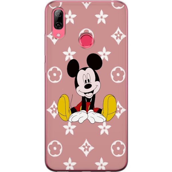 Huawei Y7 (2019) Gennemsigtig cover Mickey Mouse