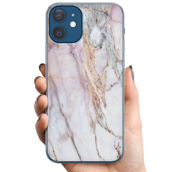 Apple iPhone 12  TPU Mobildeksel marmor
