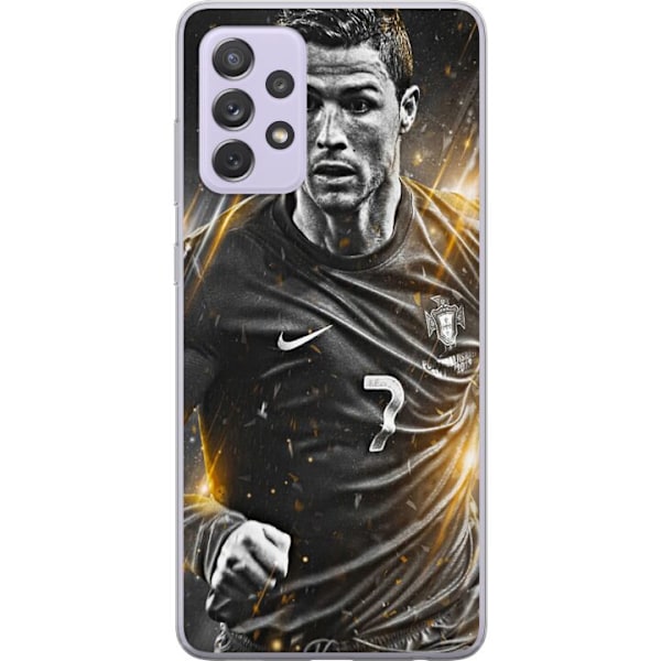 Samsung Galaxy A52s 5G Läpinäkyvä kuori Cristiano Ronaldo