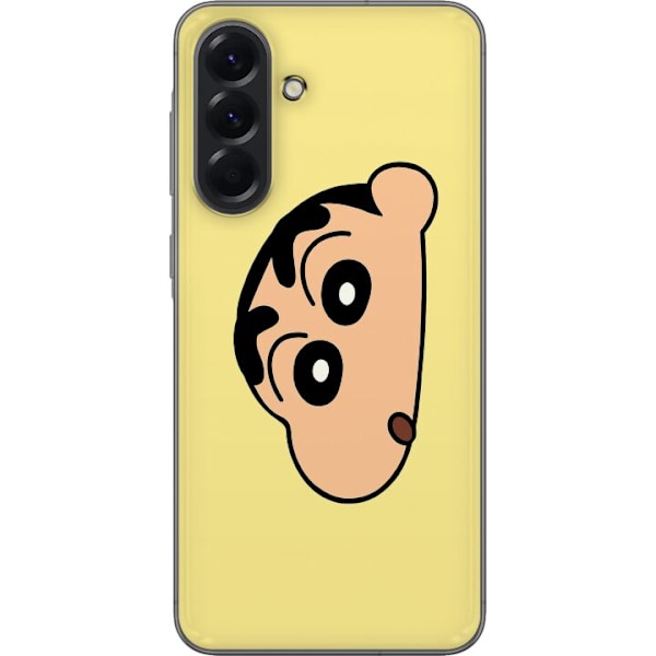 Samsung Galaxy A56 Läpinäkyvä kuori Peeking Shinchan