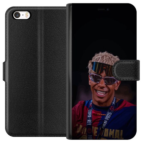 Apple iPhone SE (2016) Tegnebogsetui Lamine Yamal mobiltaske i elegant sportsdesign