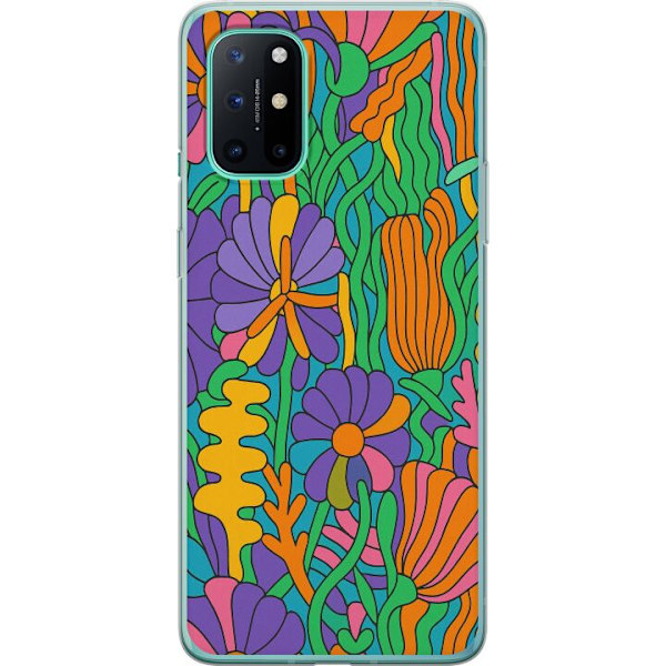 OnePlus 8T Gennemsigtig cover Farveeksplosion