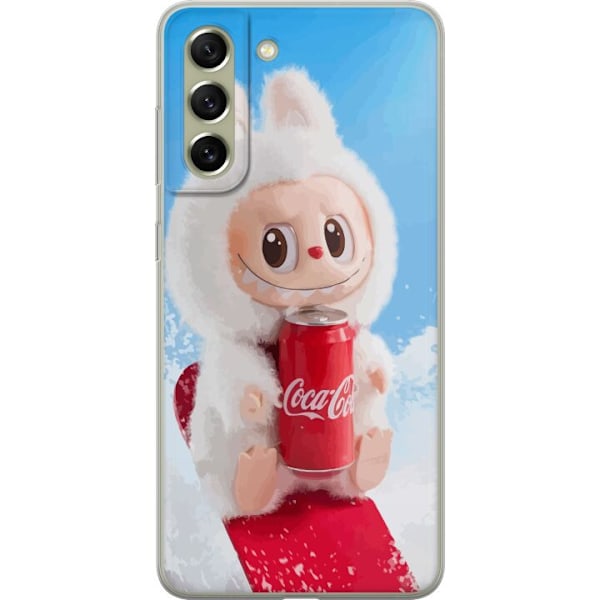 Samsung Galaxy S21 FE 5G Läpinäkyvä kuori Labubu Summer Edi