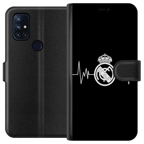 OnePlus Nord N10 5G Tegnebogsetui Real Madrid CF