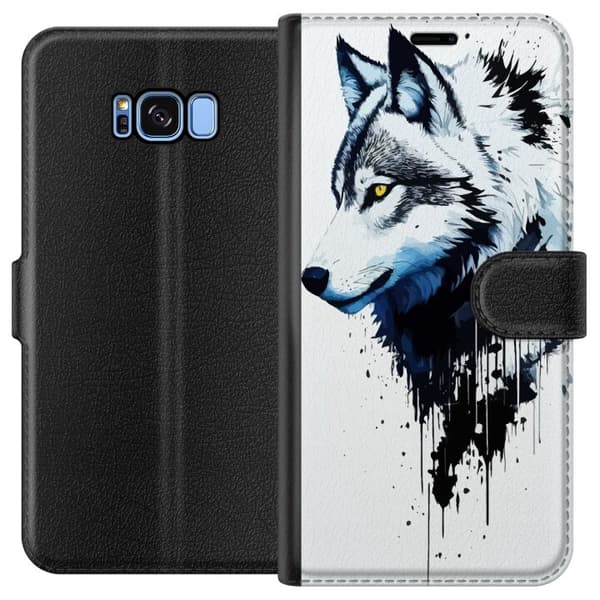 Kompatibelt Plånboksfodral till Samsung Galaxy S8 Varg