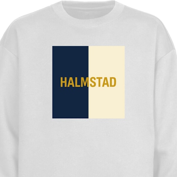 Sweatshirt for Barn | Myk og Klassisk Collegegenser Halmstad hvit one size