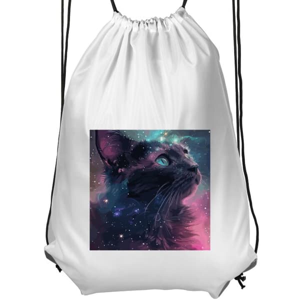Gympose Hvit Katten i Galaxen hvit Barn