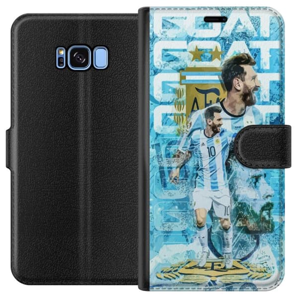 Kompatibelt Plånboksfodral till Samsung Galaxy S8 Messi