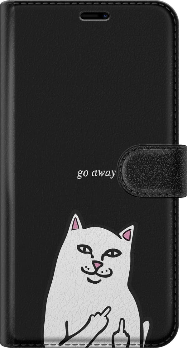 Kompatibelt Plånboksfodral till Samsung Galaxy S21 Meme! Katt