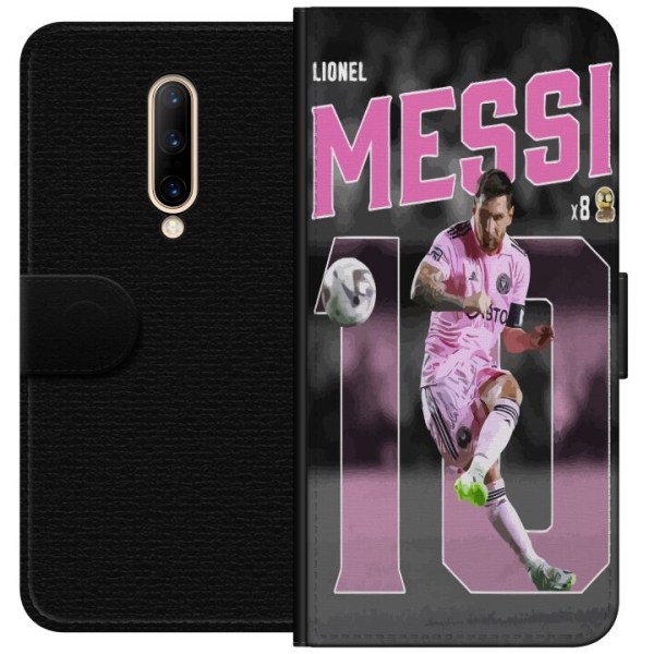 OnePlus 7 Pro Plånboksfodral Lionel Messi - Rosa