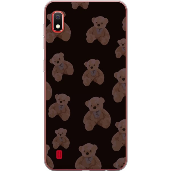 Samsung Galaxy A10 Gennemsigtig cover En bjørn flere bjørne