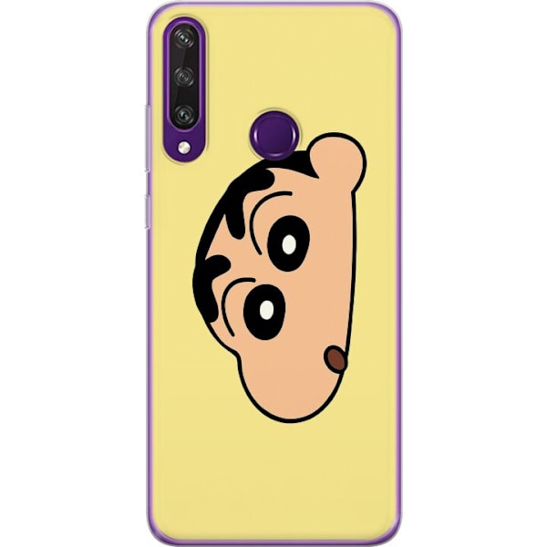 Huawei Y6p Läpinäkyvä kuori Peeking Shinchan