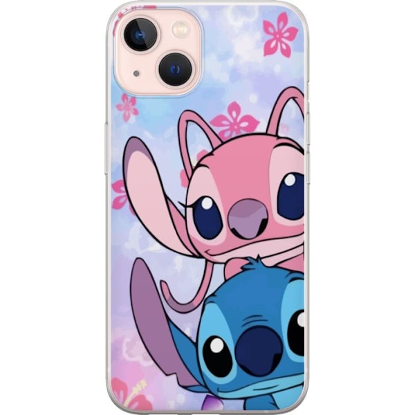 Apple iPhone 13 Läpinäkyvä kuori Stitch & Angel