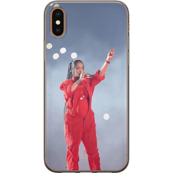 Apple iPhone X Läpinäkyvä kuori Rihanna – Trendsetting Lo