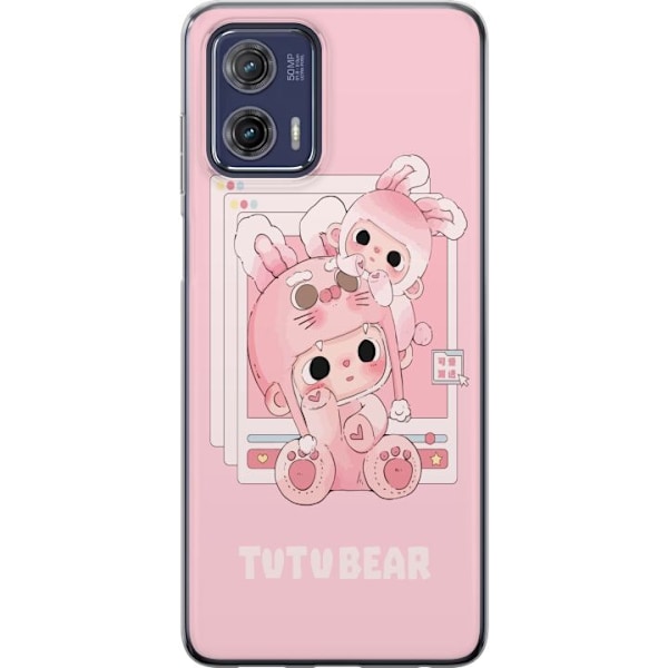 Motorola Moto G73 Läpinäkyvä kuori TUTUBEAR