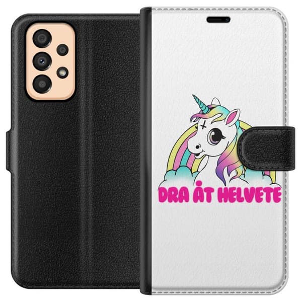 Kompatibelt Plånboksfodral till Samsung Galaxy A33 5G Unicorn