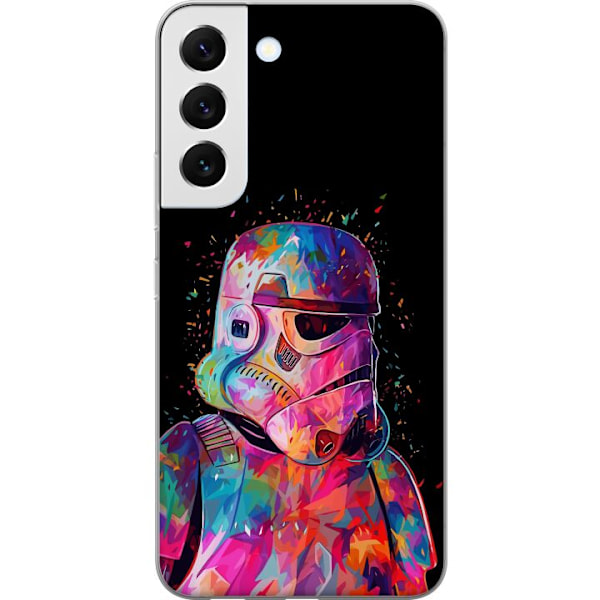 Samsung Galaxy S22 5G Genomskinligt Skal Star Wars Stormtroope