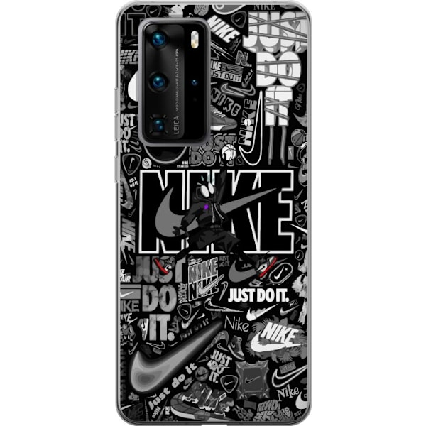 Huawei P40 Pro Gennemsigtig cover Nike