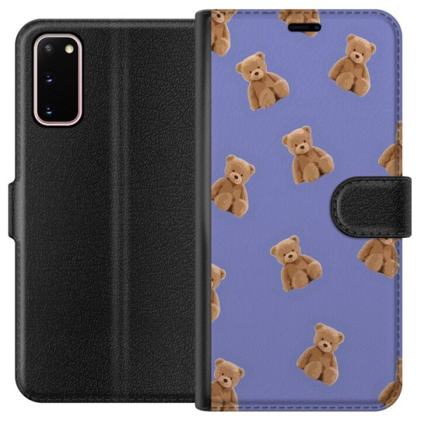 Samsung Galaxy S20 Plånboksfodral Flygande björnar