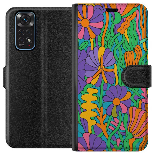 Xiaomi Redmi Note 11 Tegnebogsetui Farveeksplosion