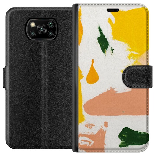 Xiaomi Poco X3 NFC Lompakkokotelo Muoviton Chic