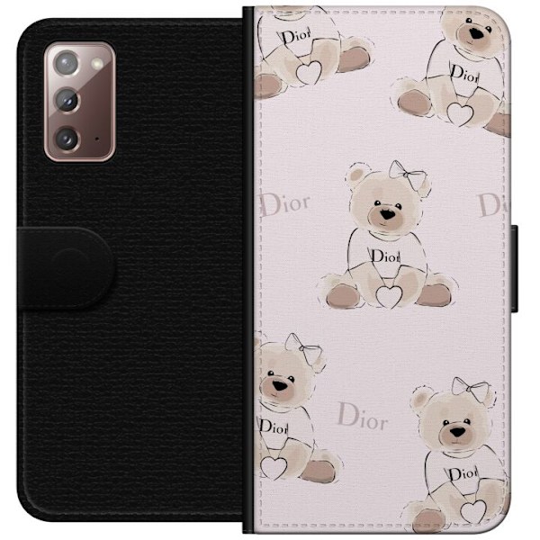 Samsung Galaxy Note20 Lompakkokotelo Teddy Dior Vibes - ylelli