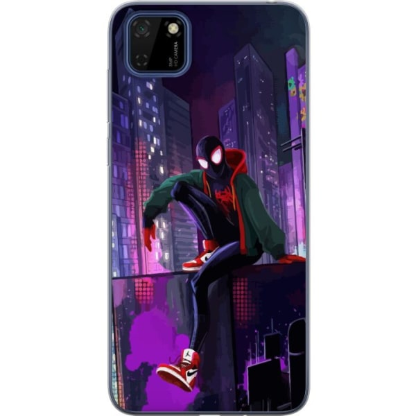 Huawei Y5p Gennemsigtig cover Fortnite - Spider-Man