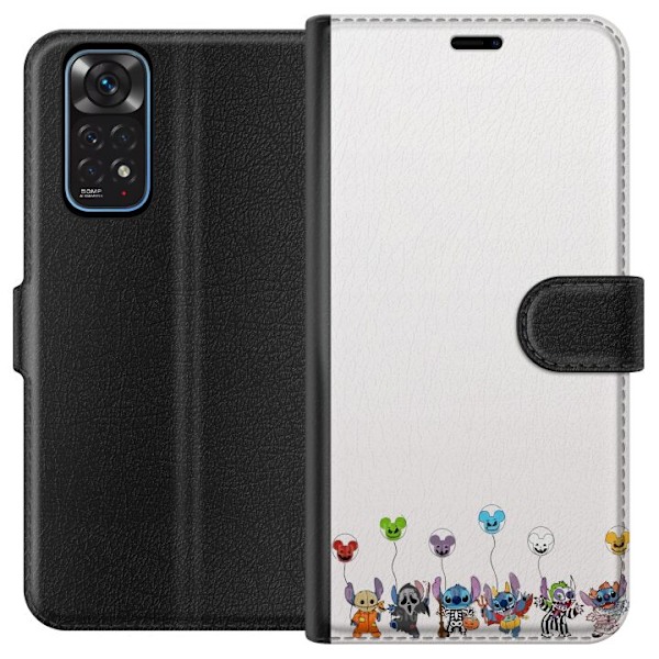 Xiaomi Redmi Note 11 Tegnebogsetui Stitch Kostume