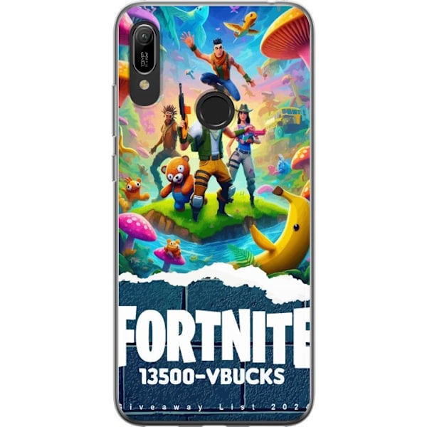 Huawei Y6 (2019) Gjennomsiktig deksel Fortnite