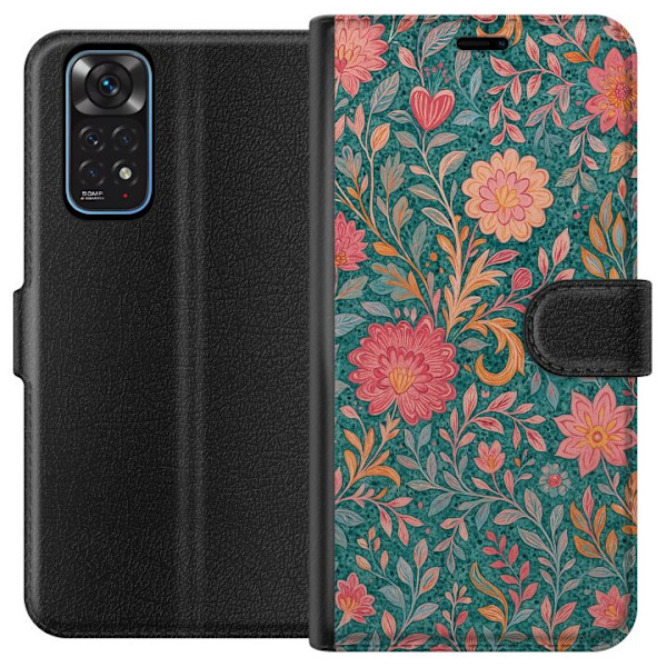 Xiaomi Redmi Note 11 Plånboksfodral Floral Dream