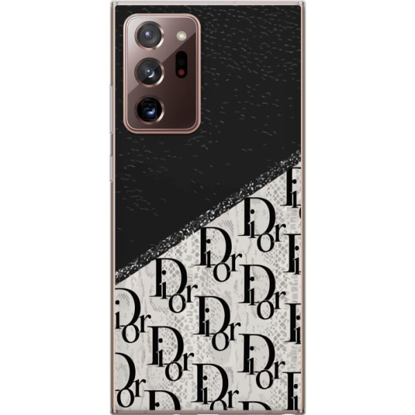 Samsung Galaxy Note20 Ultra Läpinäkyvä kuori Dior