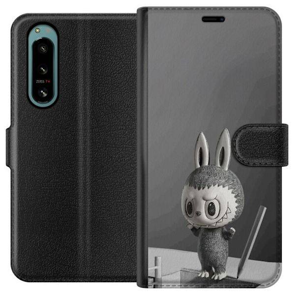 Sony Xperia 5 IV Tegnebogsetui Pop Mart MEGA LABUBU LABUBU Ske