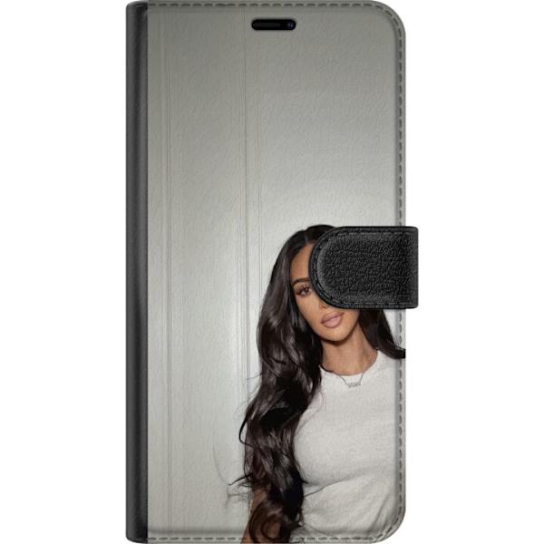 Samsung Galaxy A02s Tegnebogsetui Kim Kardashian – Iconic Style Collection