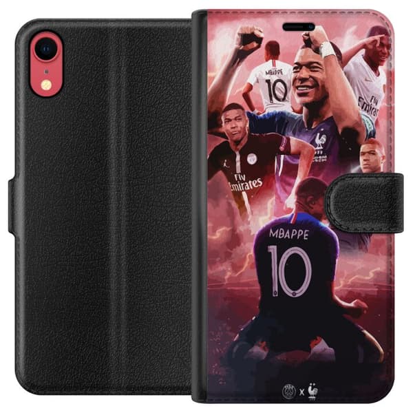 Kompatibel Tegnebogsetui til Apple iPhone XR Mbappe