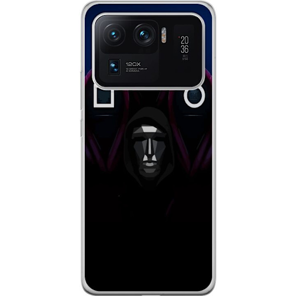 Xiaomi Mi 11 Ultra Läpinäkyvä kuori Squid Game Kausi 3 Uudet Ikoni Suosittu Sarja TV Motiivi Aasialainen Draama Trendikäs Graafinen Suunnittelu