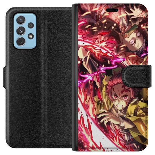 Samsung Galaxy A52 5G Plånboksfodral Demon Slayer