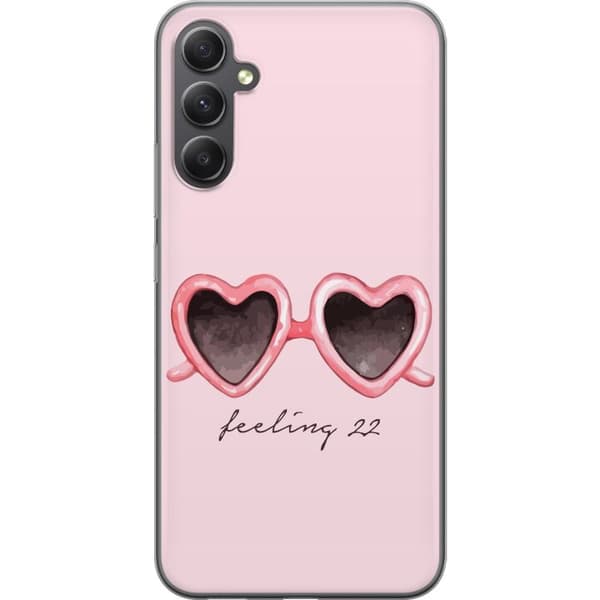 Kompatibelt Mobildeksel til Samsung Galaxy A35 Taylor Swift - Feeling 22