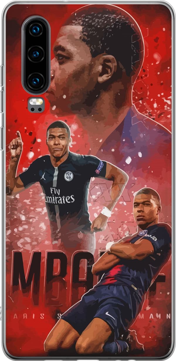 Kompatibelt Mobildeksel til Huawei P30 Mbappe