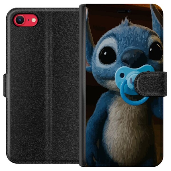 Apple iPhone 7 Lompakkokotelo Stitch & Napp - vauvateema söp