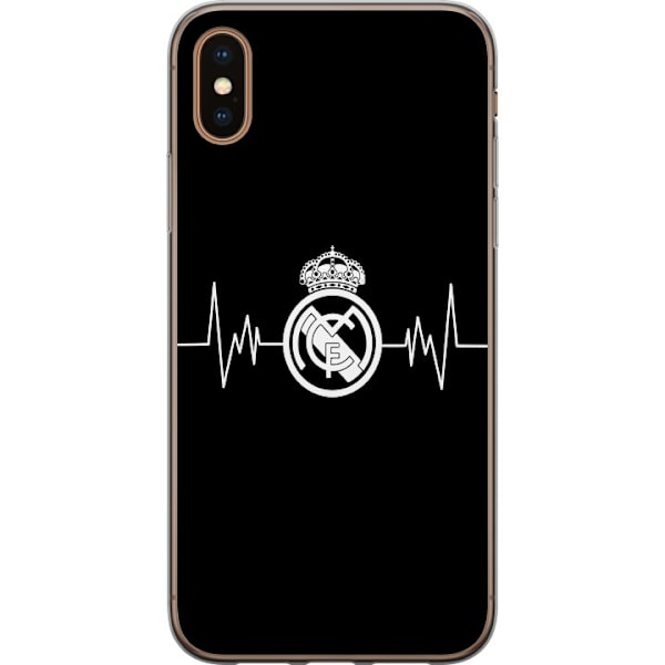 Apple iPhone XS Max Gjennomsiktig deksel Real Madrid CF