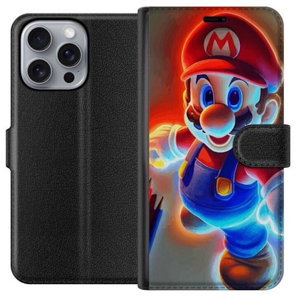 Apple iPhone 16 Pro Max Lommeboketui Super Mario