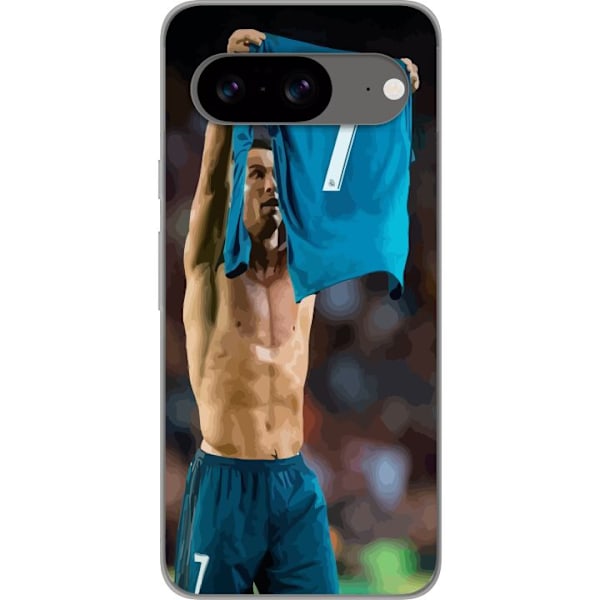 Google Pixel 8 Läpinäkyvä kuori Cristiano Ronaldo