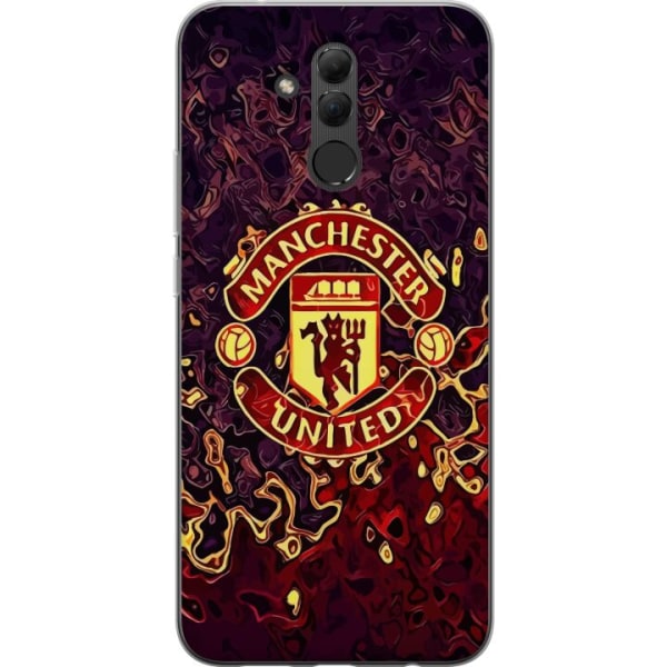 Huawei Mate 20 lite Gennemsigtig cover Manchester United