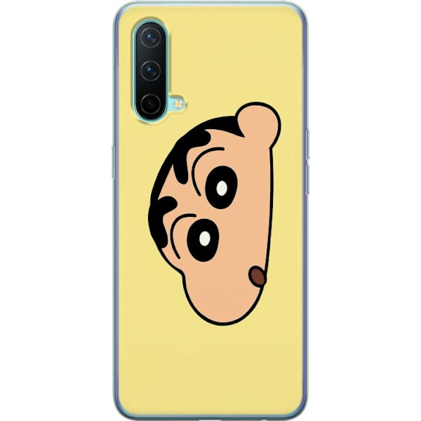 OnePlus Nord CE 5G Genomskinligt Skal Peeking Shinchan