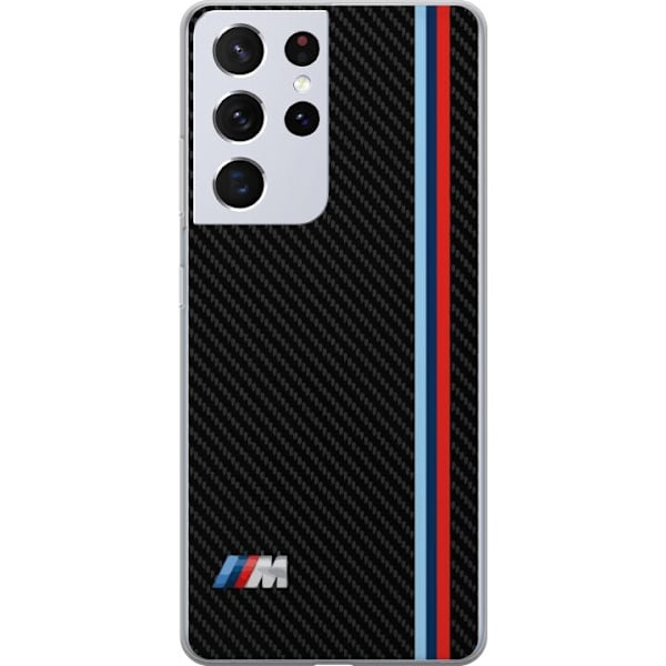 Samsung Galaxy S21 Ultra 5G Gennemsigtig cover BMW M-serien
