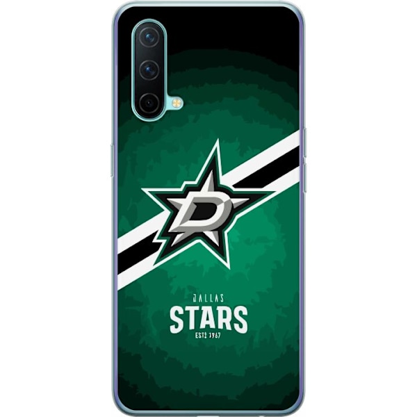 OnePlus Nord CE 5G Läpinäkyvä kuori Dallas Stars (NHL)