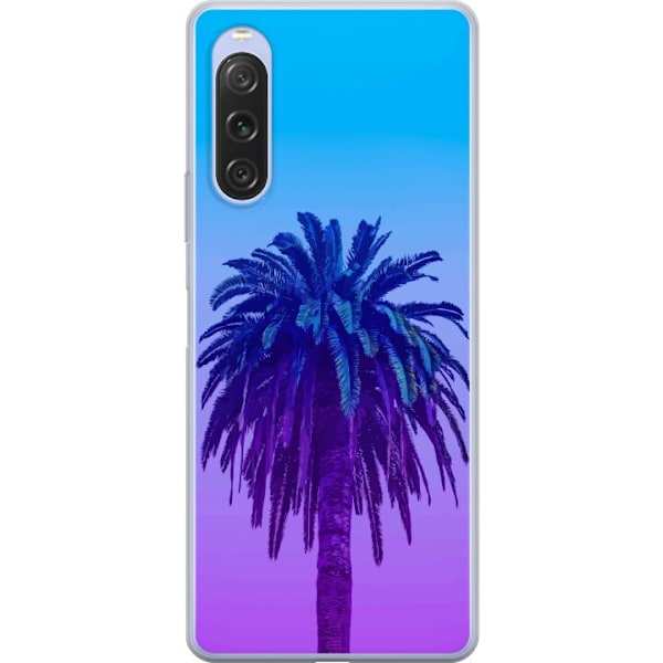 Sony Xperia 10 V Gjennomsiktig deksel Palm