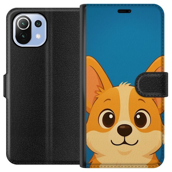 Xiaomi Mi 11 Lite Lommeboketui Hello Corgi