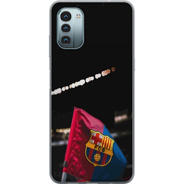 Nokia G11 Genomskinligt Skal FCB Barcelona