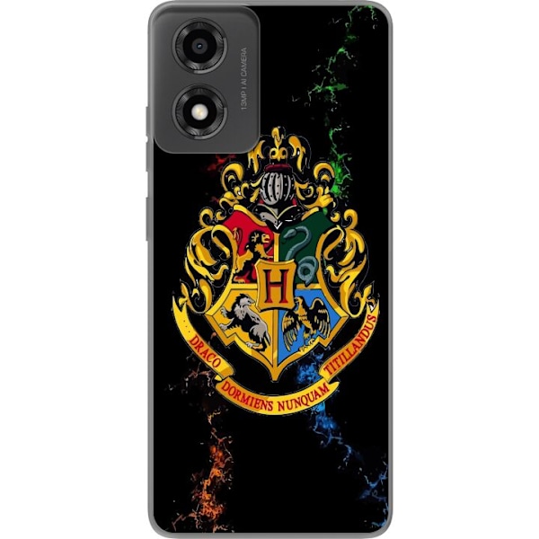 Motorola Moto E14 Gennemsigtig cover Harry Potter